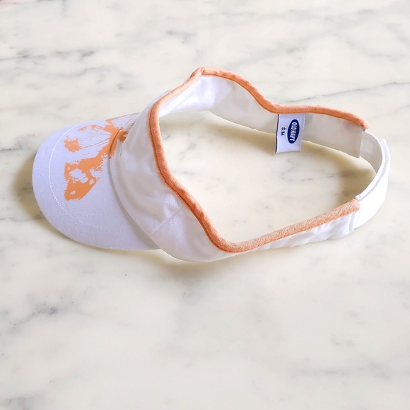 NWOT. Old Navy 100% Cotton Hat with painted butterfly and adjustable back. - Picture 3 of 3